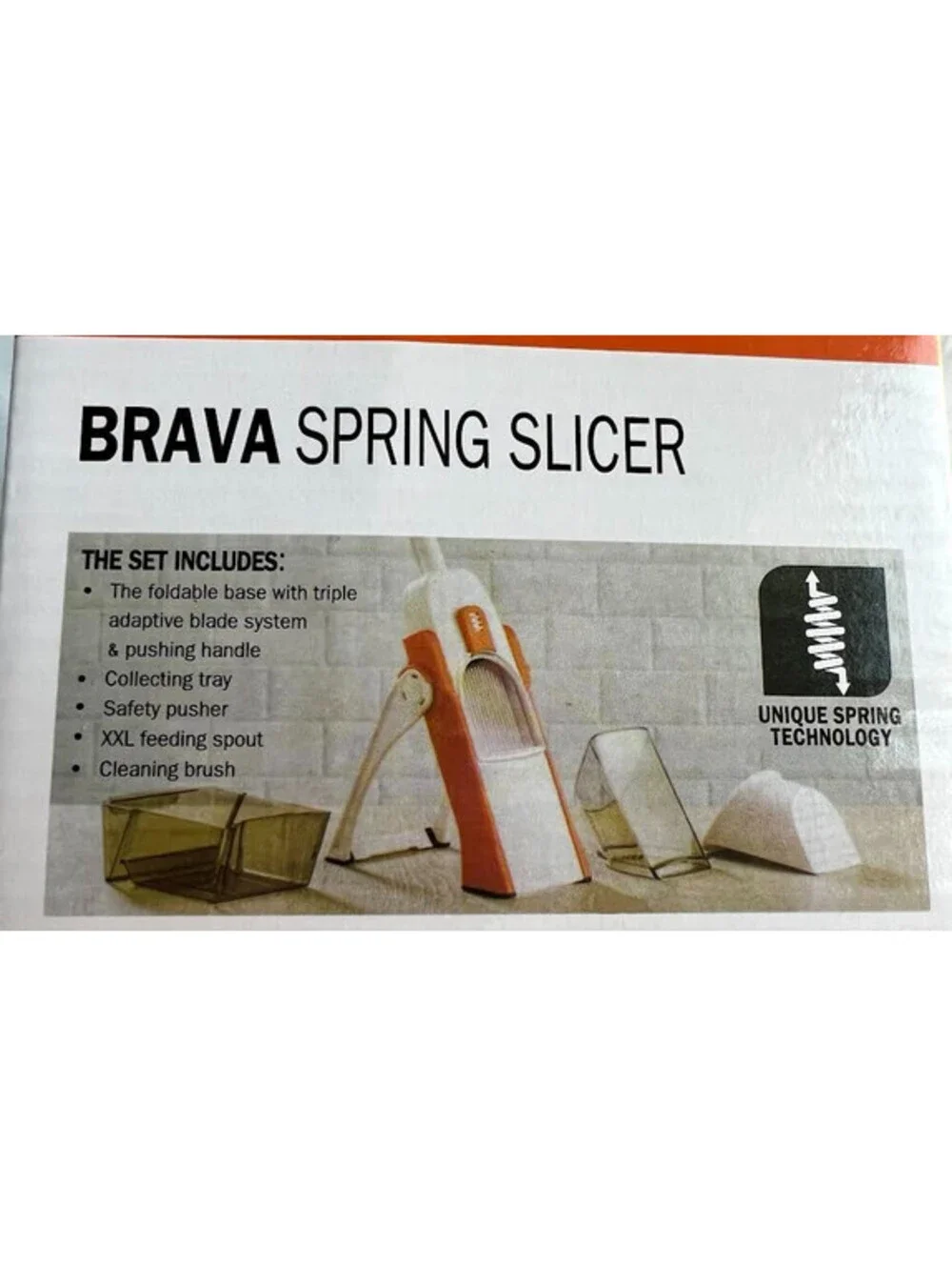 Brava Spring Slicer–Slice, Julienne, Grate & Dice-BRAND NEW AND STILL IN THE BOX